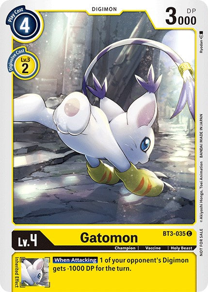 Gatomon [BT3-035] (Official Tournament Pack Vol.3) [Release Special Booster Promos]