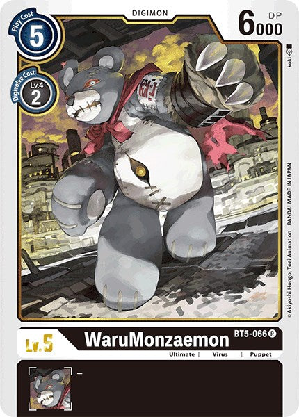 WaruMonzaemon [BT5-066] (Demo Deck Exclusive) [Battle of Omni Promos]
