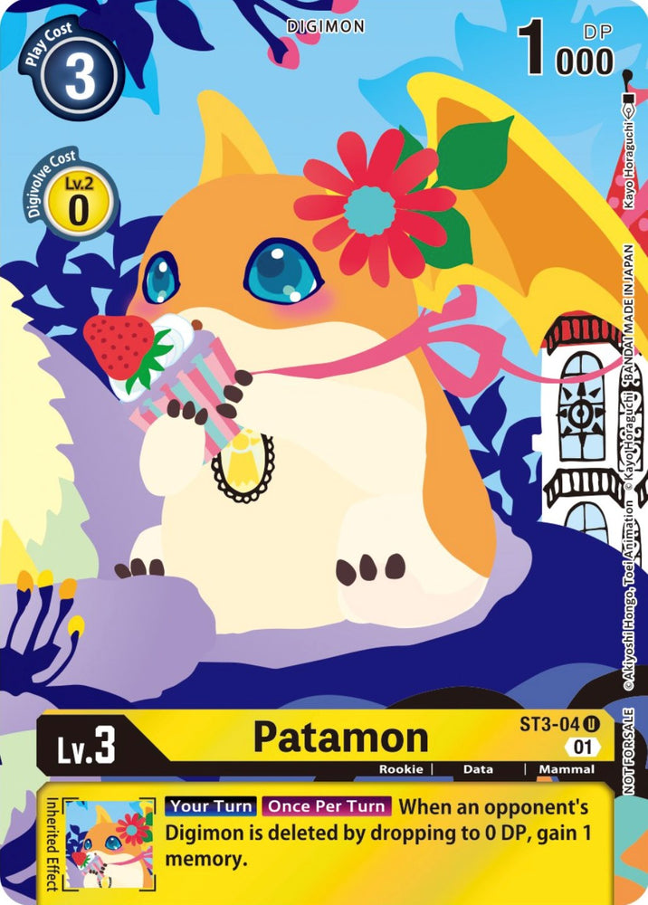Patamon [ST3-04] (Tamer's Card Set 2 Floral Fun) [Starter Deck: Heaven's Yellow Promos]