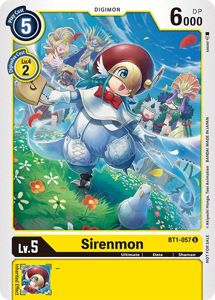 Sirenmon [BT1-057] (Winner Pack Double Diamond) [Release Special Booster Promos]