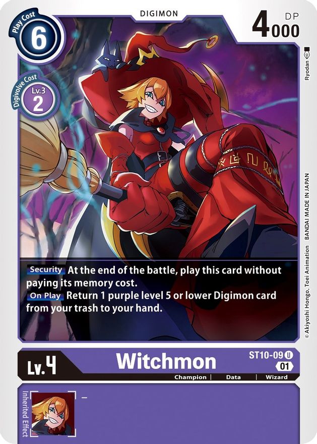Witchmon [ST10-09] [Starter Deck: Parallel World Tactician]