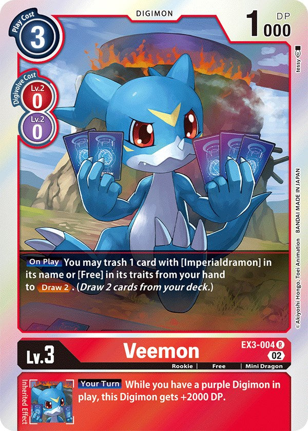 Veemon [EX3-004] [Draconic Roar]
