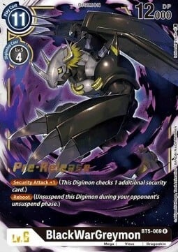 BlackWarGreymon [BT5-069] [Battle of Omni Pre-Release Promos]
