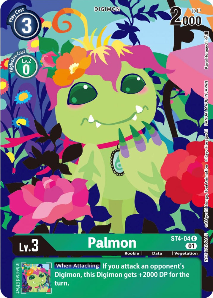 Palmon [ST4-04] (Tamer's Card Set 2 Floral Fun) [Starter Deck: Giga Green Promos]