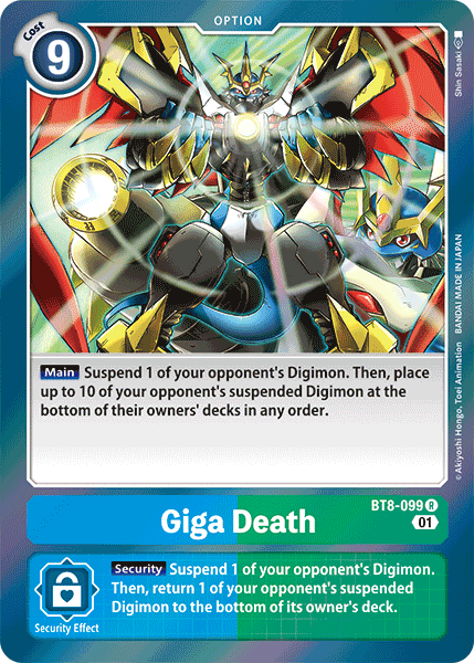 Giga Death [BT8-099] [New Awakening]