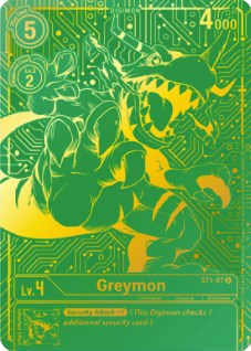 Greymon [ST1-07] (2021 Championship Finals Top 16) [Starter Deck: Gaia Red Promos]