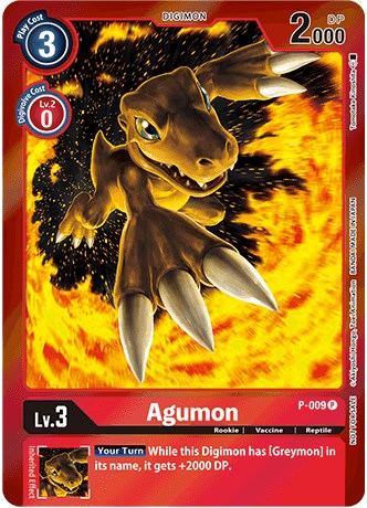Agumon [P-009] (Gift Box 2022) [Promotional Cards]