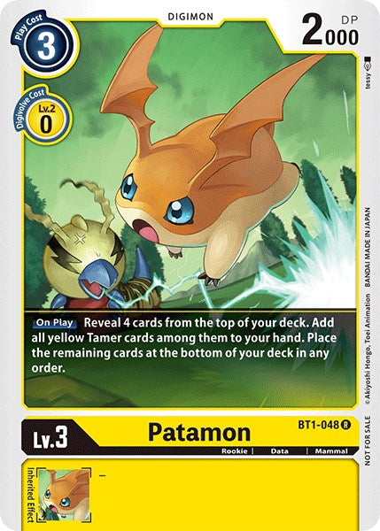 Patamon [BT1-048] (Official Tournament Pack Vol.3) [Release Special Booster Promos]