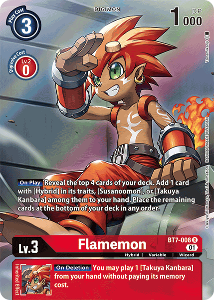Flamemon [BT7-008] (Alternate Art) [Next Adventure]