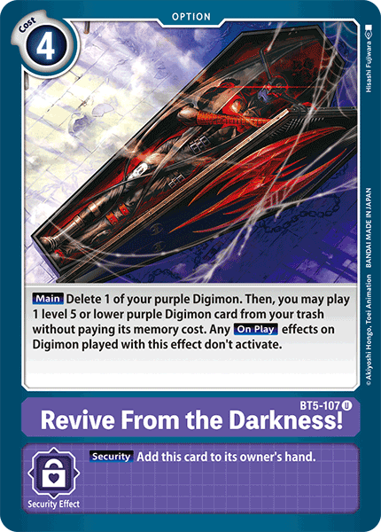 Revive From the Darkness! [BT5-107] [Battle of Omni]