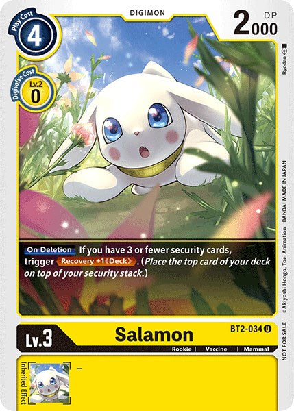 Salamon [BT2-034] (Official Tournament Pack Vol.3) [Release Special Booster Promos]