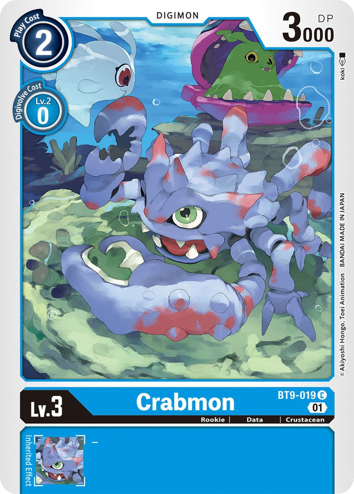 Crabmon [BT9-019] [X Record]