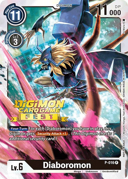 Diaboromon [P-016] (Digimon Card Game Fest 2022) [Promotional Cards]