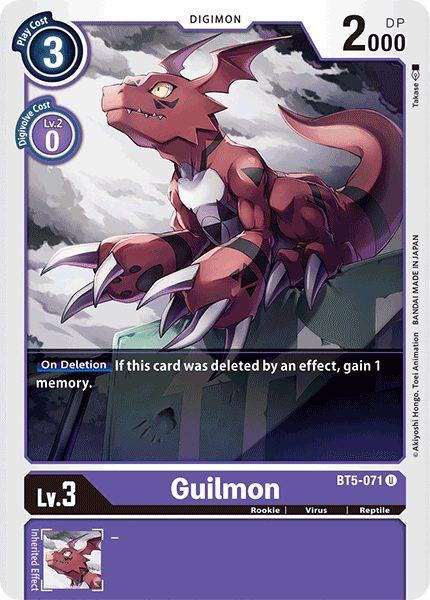 Guilmon [BT5-071] [Battle of Omni]
