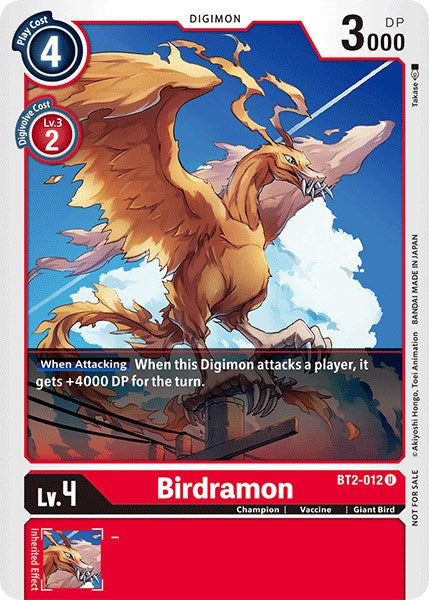 Birdramon [BT2-012] (Official Tournament Pack Vol.3) [Release Special Booster Promos]