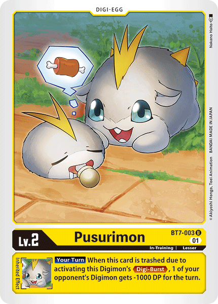 Pusurimon [BT7-003] [Next Adventure]