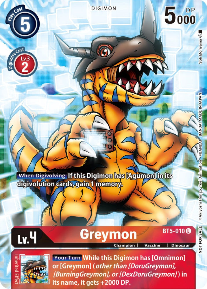 Greymon [BT5-010] (25th Special Memorial Pack) [Battle of Omni Promos]