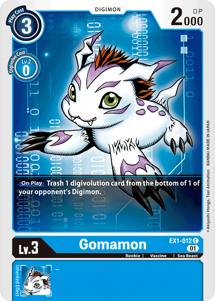 Gomamon [EX1-012] [Classic Collection]