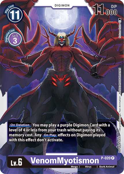 VenomMyotismon [P-020] [Promotional Cards]