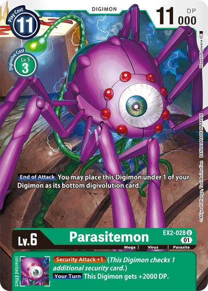 Parasitemon [EX2-028] [Digital Hazard]