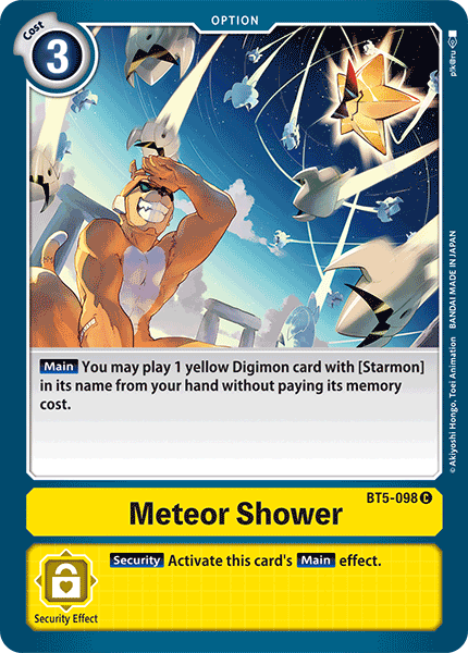 Meteor Shower [BT5-098] [Battle of Omni]