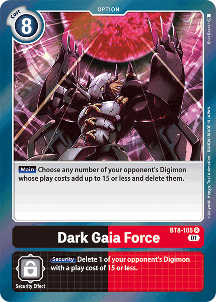 Dark Gaia Force [BT8-105] [New Awakening]