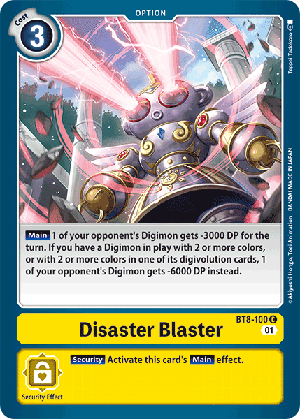 Disaster Blaster [BT8-100] [New Awakening]