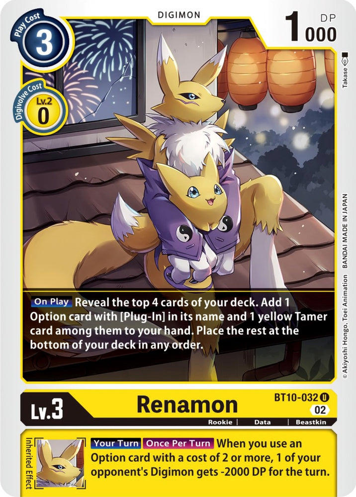 Renamon [BT10-032] [Xros Encounter]