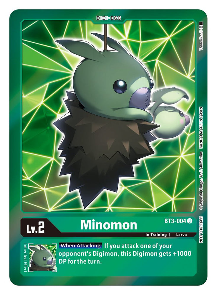 Minomon [BT3-004] (Event Pack 2) [Release Special Booster Ver.1.5]