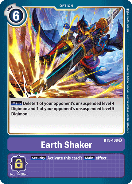 Earth Shaker [BT5-108] [Battle of Omni]